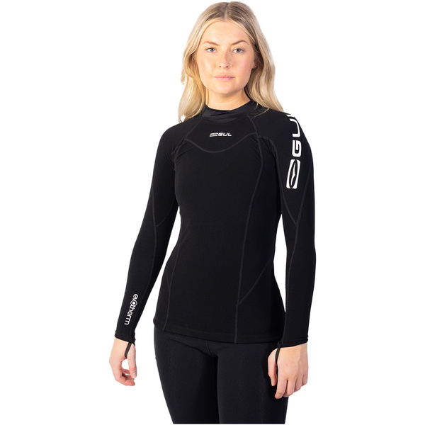 2026 Gul Womens Evotherm Thermal Long Sleeve Top Ev0050-B9 Black